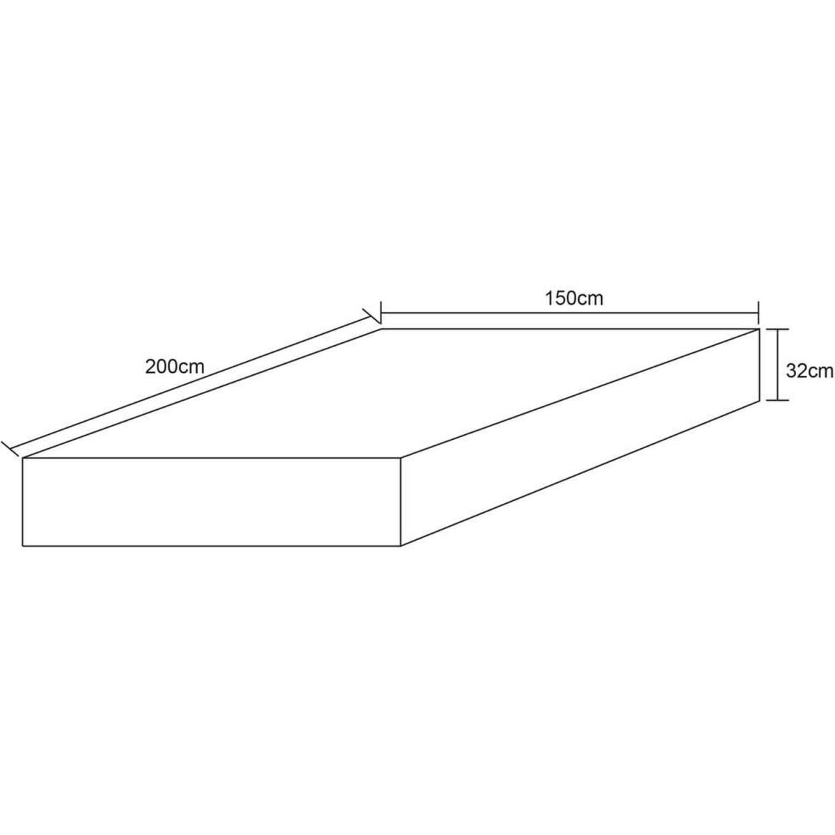 King Size Lyra Hybrid Finest 800 Pocket Sprung Mattress - White – image 10