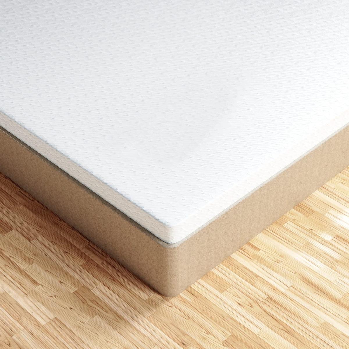Dual-Layer 2-Inch Memory Foam Mattress Topper - White / King – image 9