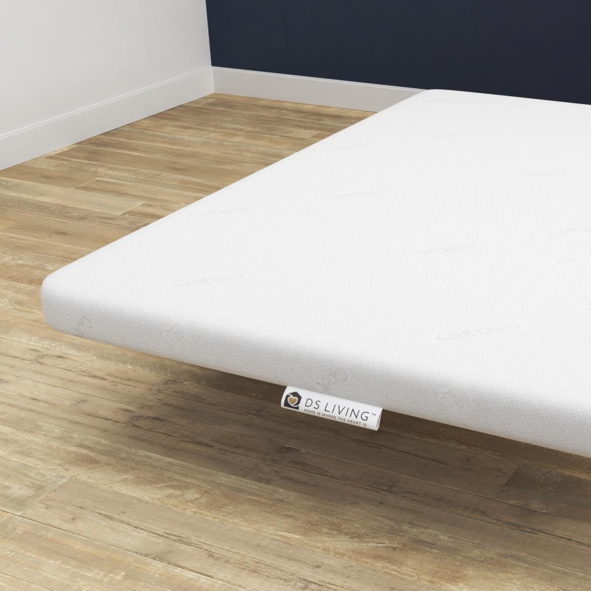 Essential 5cm Thick Memory Foam Mattress Topper - White / King – image 1