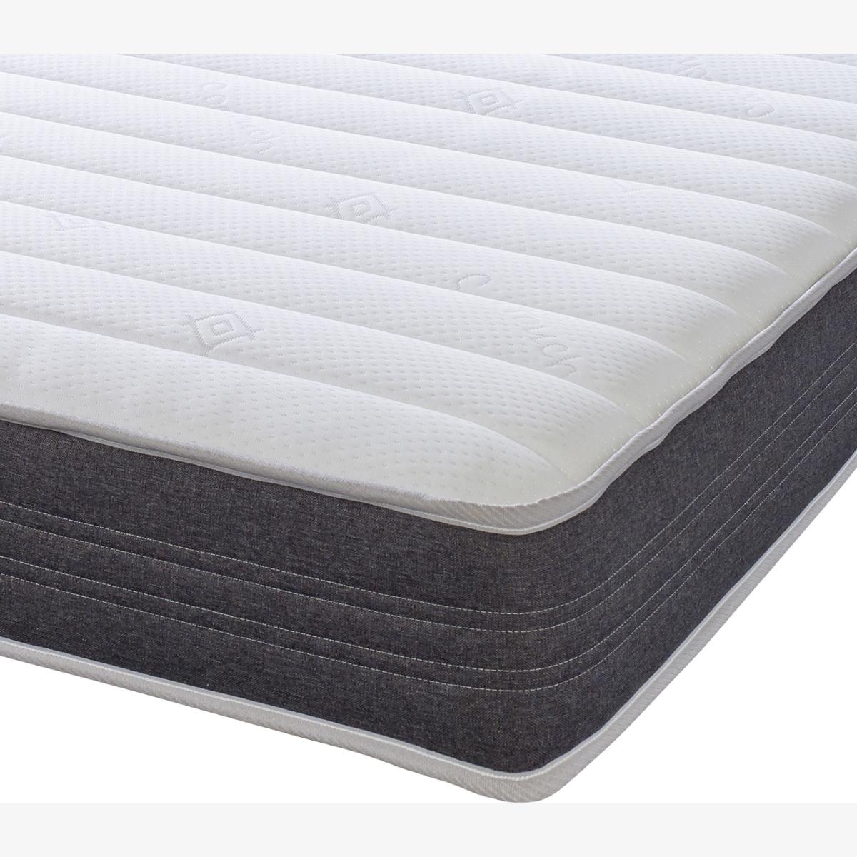 Extreme Comfort Sirocco Airflow Grey Mattress - White / King – image 1