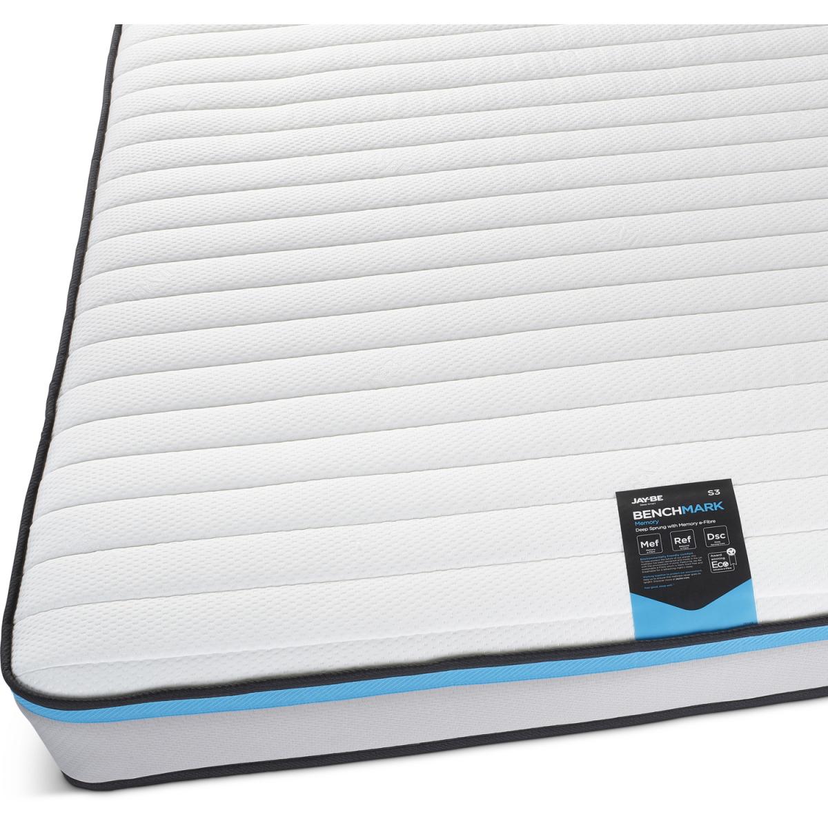Jay-Be Benchmark S5 Hybrid Pocket Sprung Mattress 5Ft. - Yellow – image 4