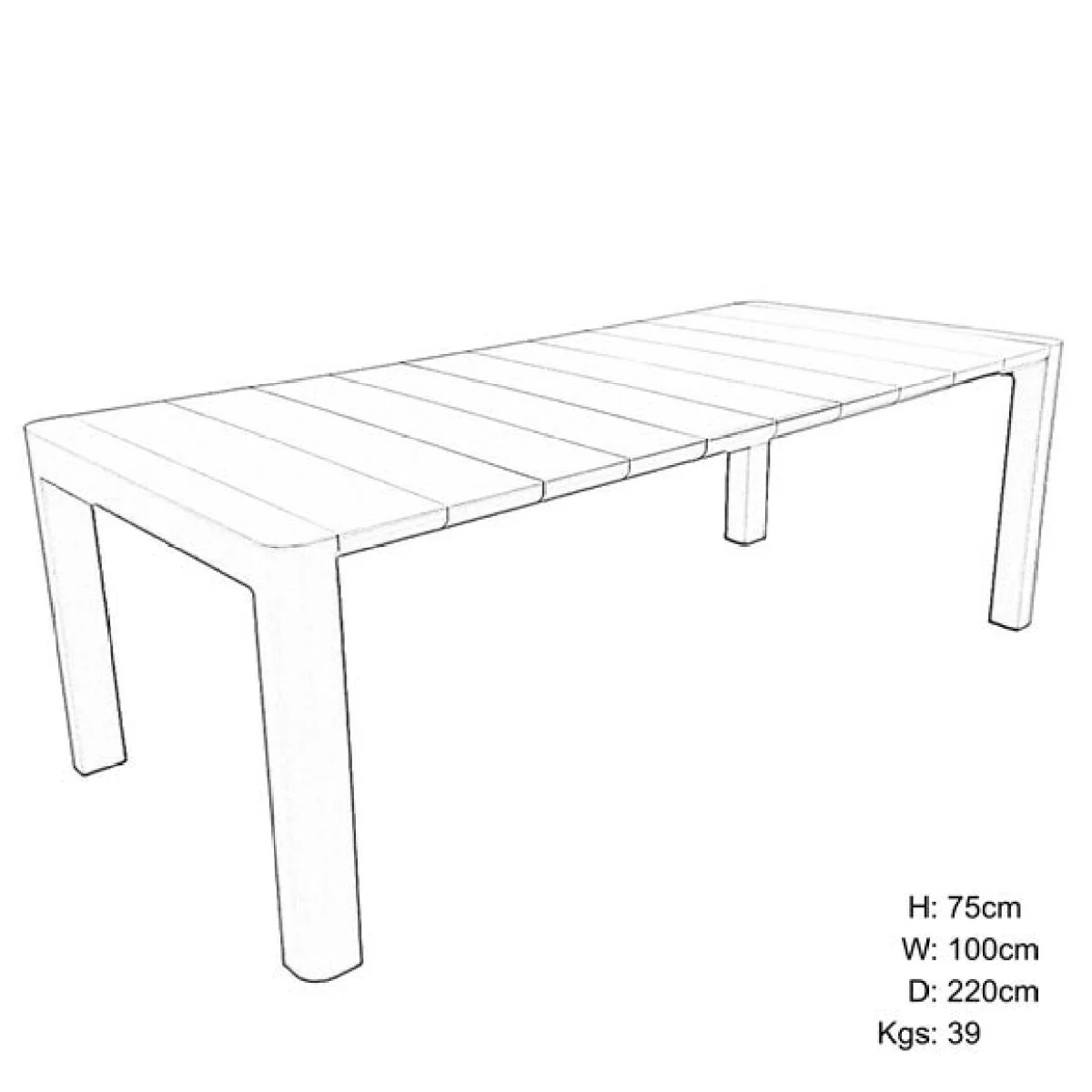 Modura Henrik Rectangular Dining Table with 8 Alma Armchairs – image 9