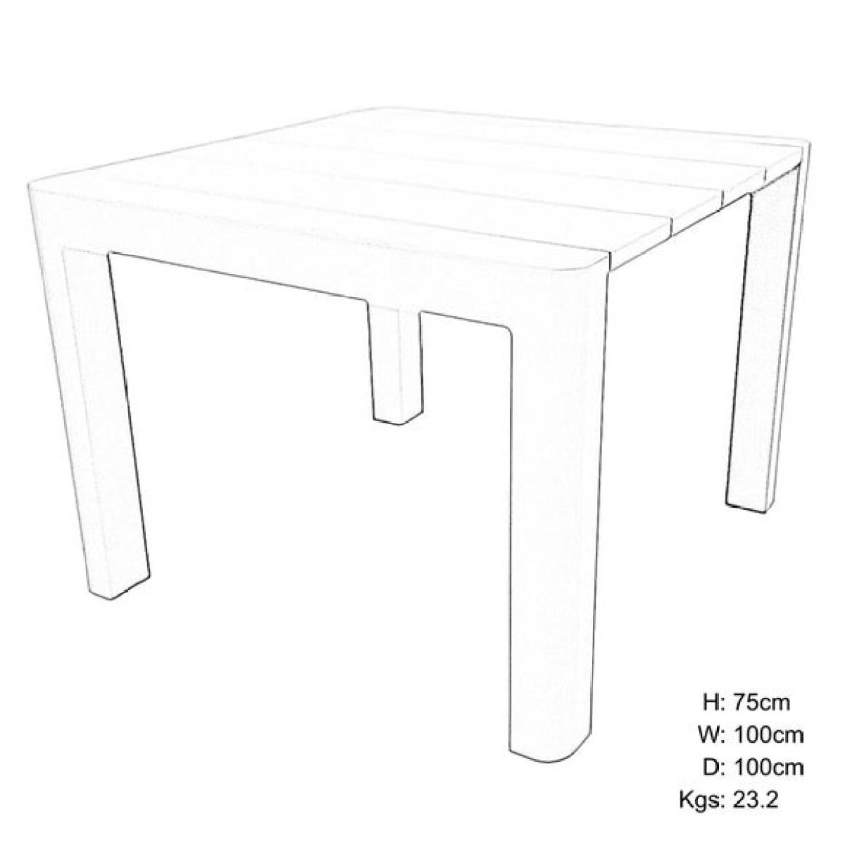 Modura Henrik Square Dining Table with 4 Stina Armchairs – image 9
