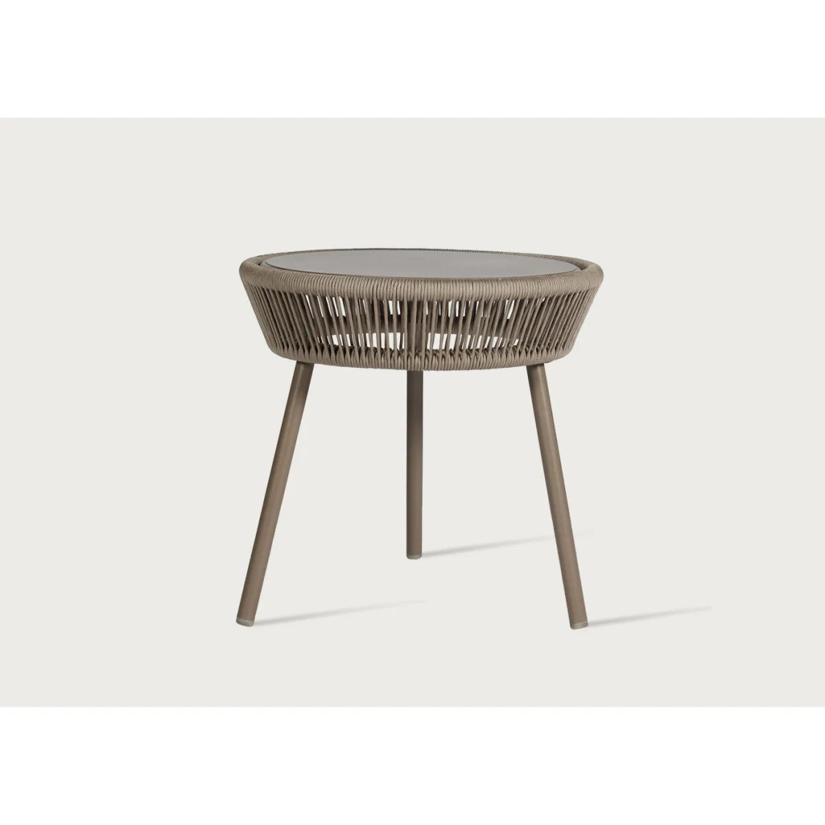 Vincent Sheppard Loop Outdoor Side table in Dune White – image 3