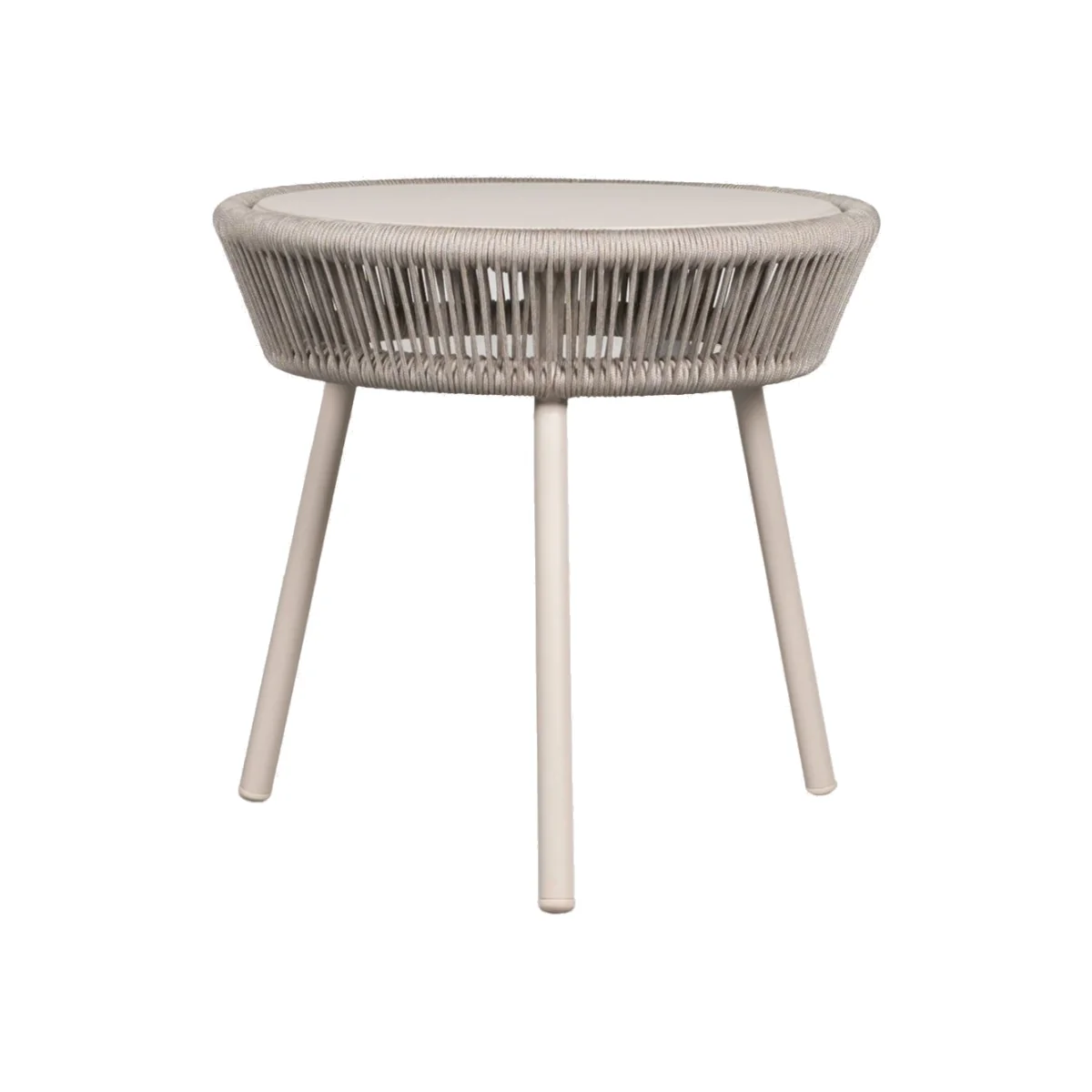 Vincent Sheppard Loop Outdoor Side table in Dune White – image 1