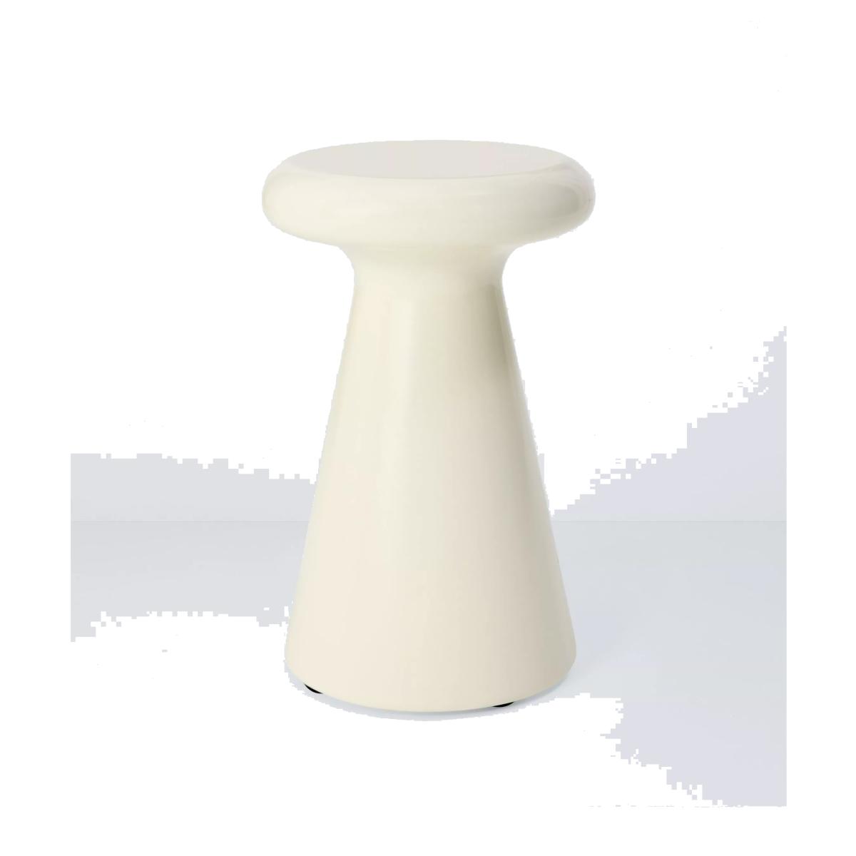 John Lewis Pavia Round Garden Side Table, Cream – image 1