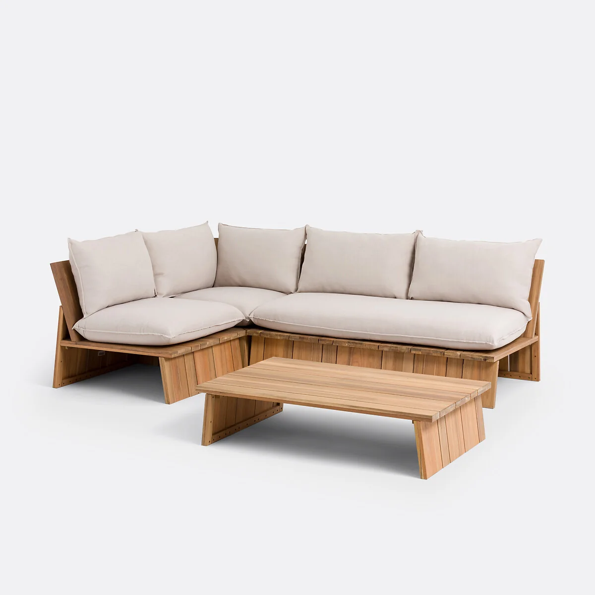 Brut Acacia Garden Coffee Table – image 8