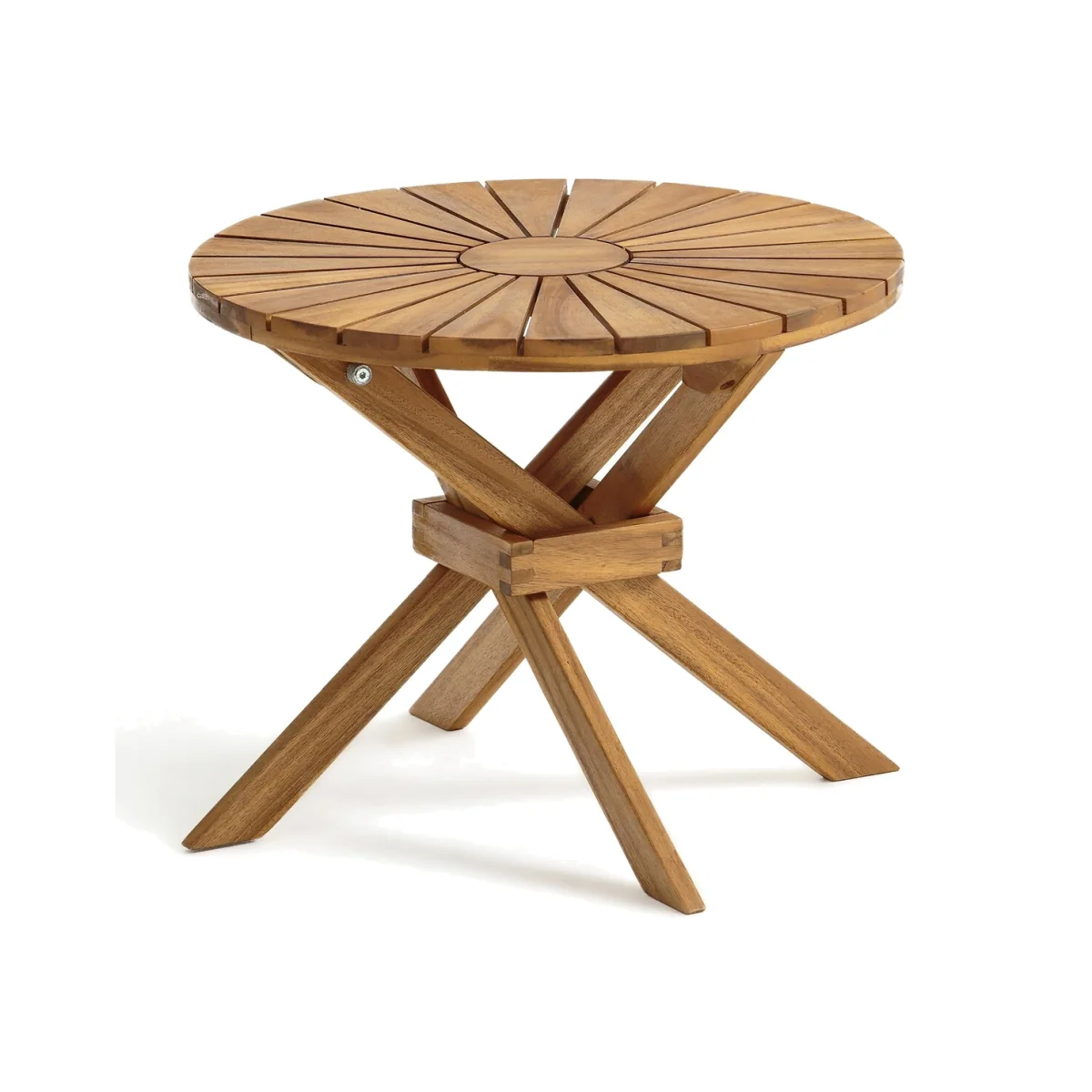 Jakta Round Acacia Garden Table – image 1