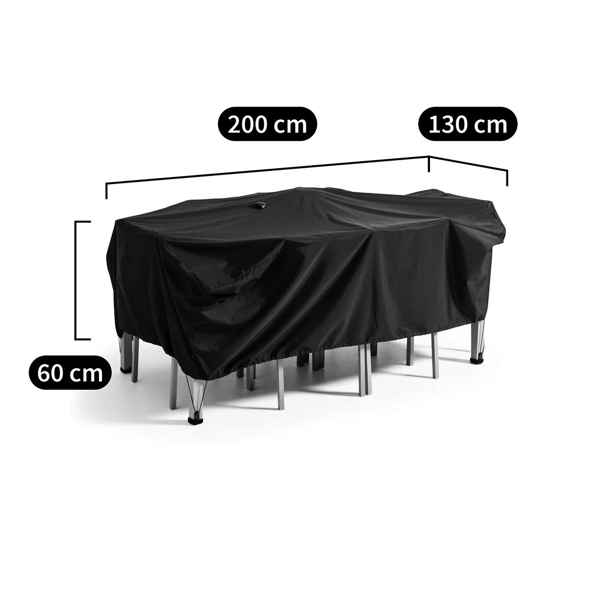 Pext L200cm Garden Table Protective Cover – image 10