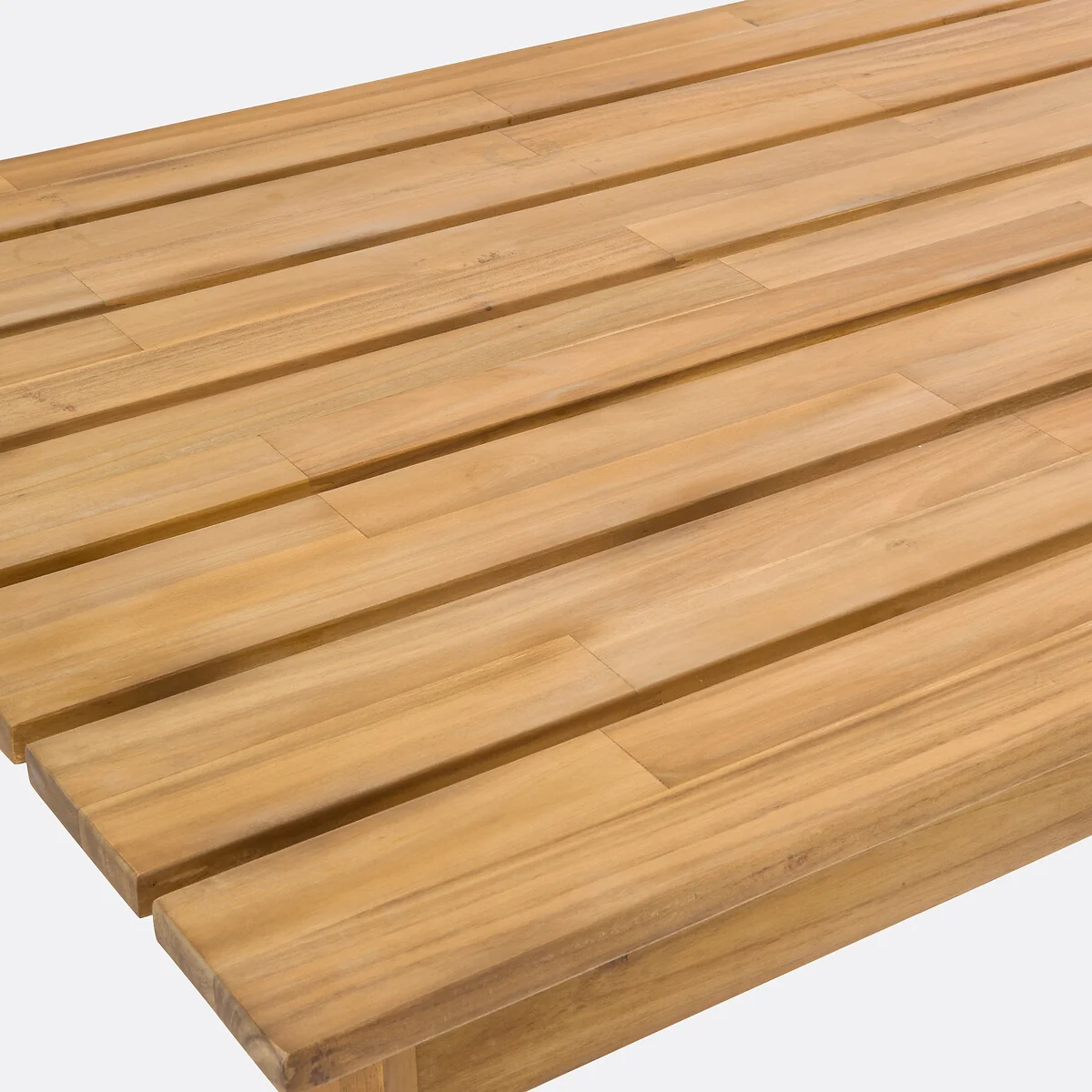 Lia Rectangular Acacia Garden Dining Table (Seats 6-8) – image 5