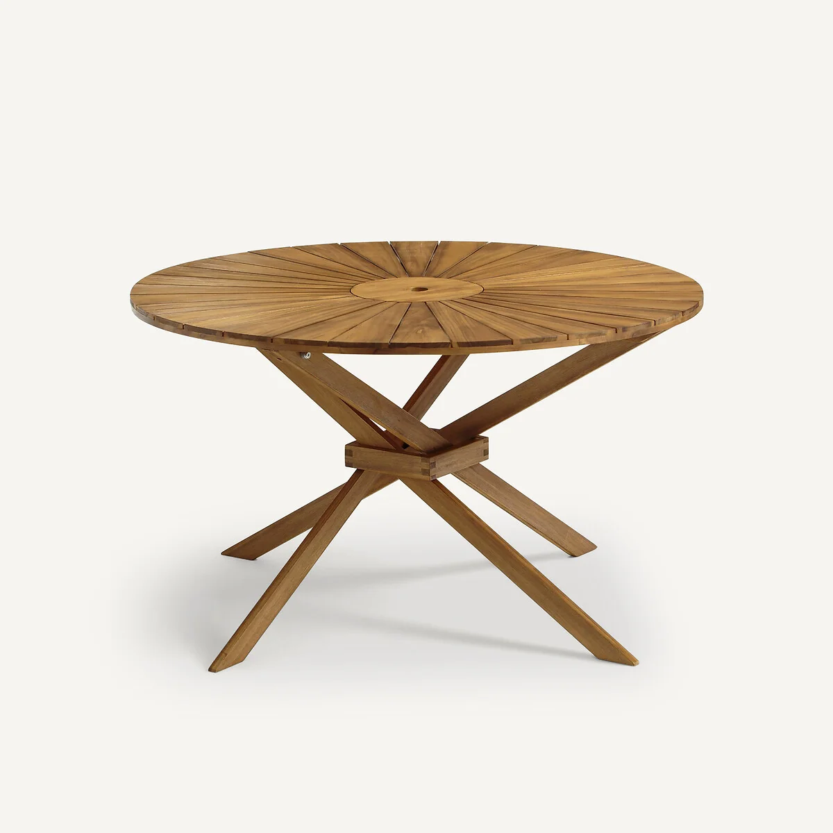 Jakta Round Acacia Garden Table – image 2