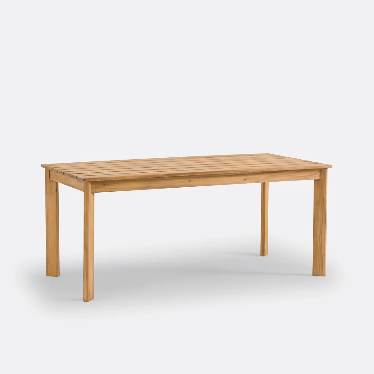 Lia Rectangular Acacia Garden Dining Table (Seats 6-8) – image 2