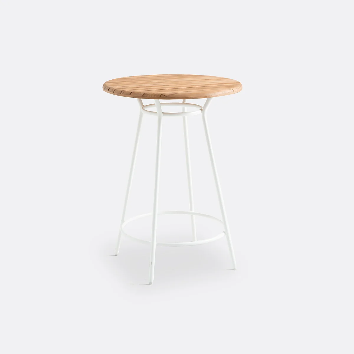 Chassagne Teak & Aluminium Garden Bar Table – image 2