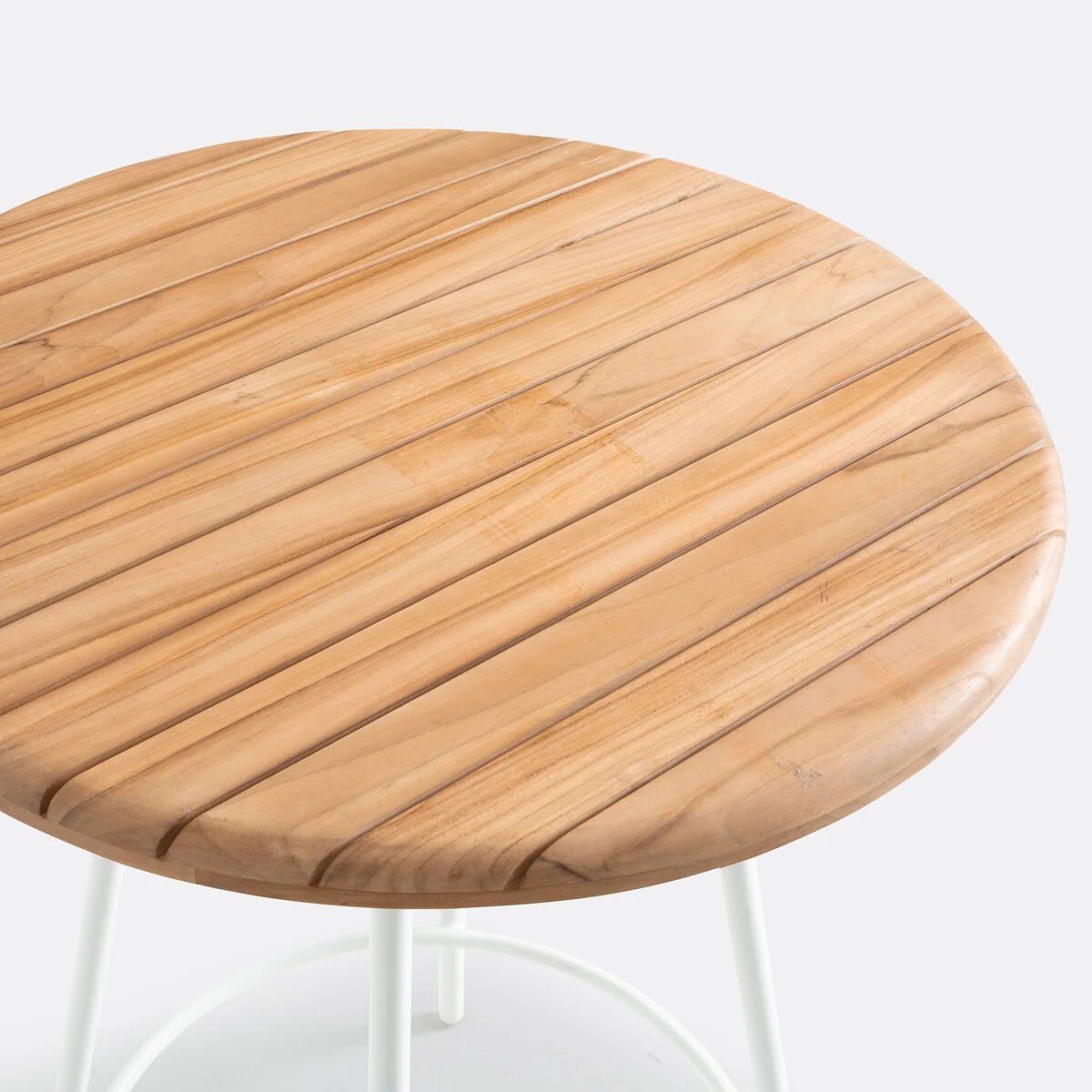 Chassagne Teak & Aluminium Garden Bar Table – image 3
