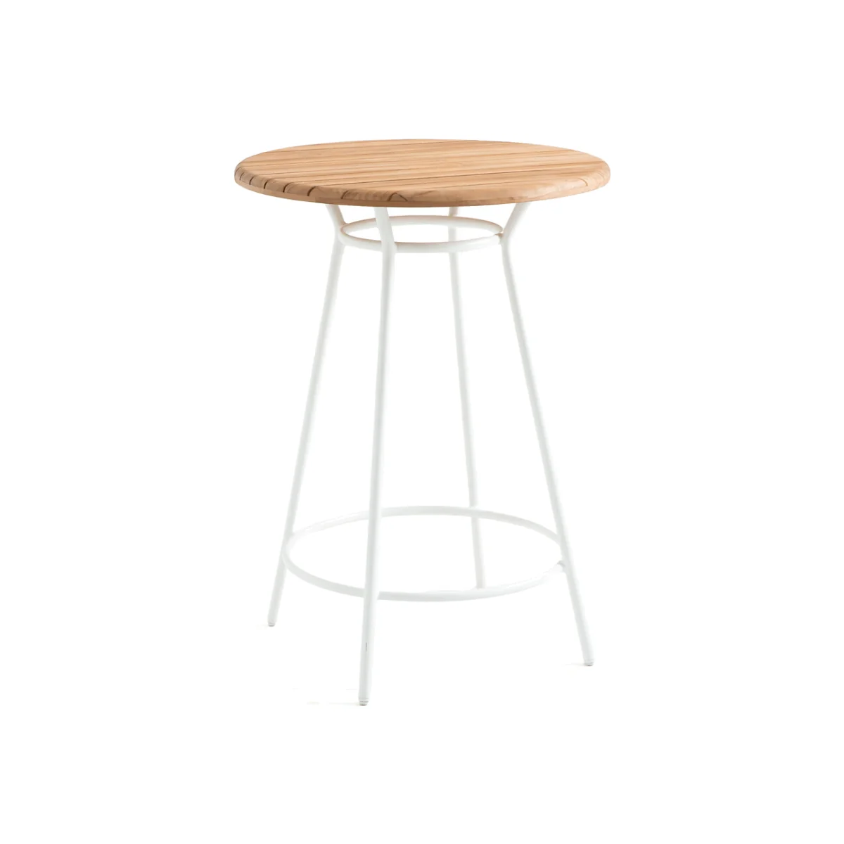 Chassagne Teak & Aluminium Garden Bar Table – image 1