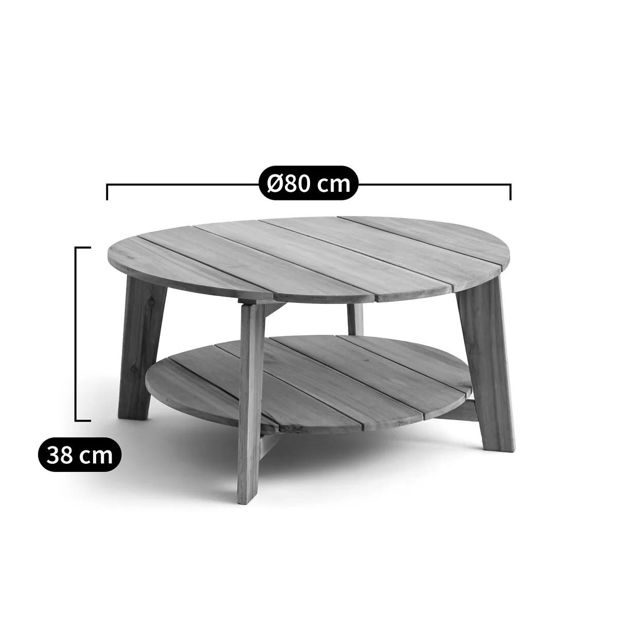 Réphir Acacia Garden Coffee Table – image 5