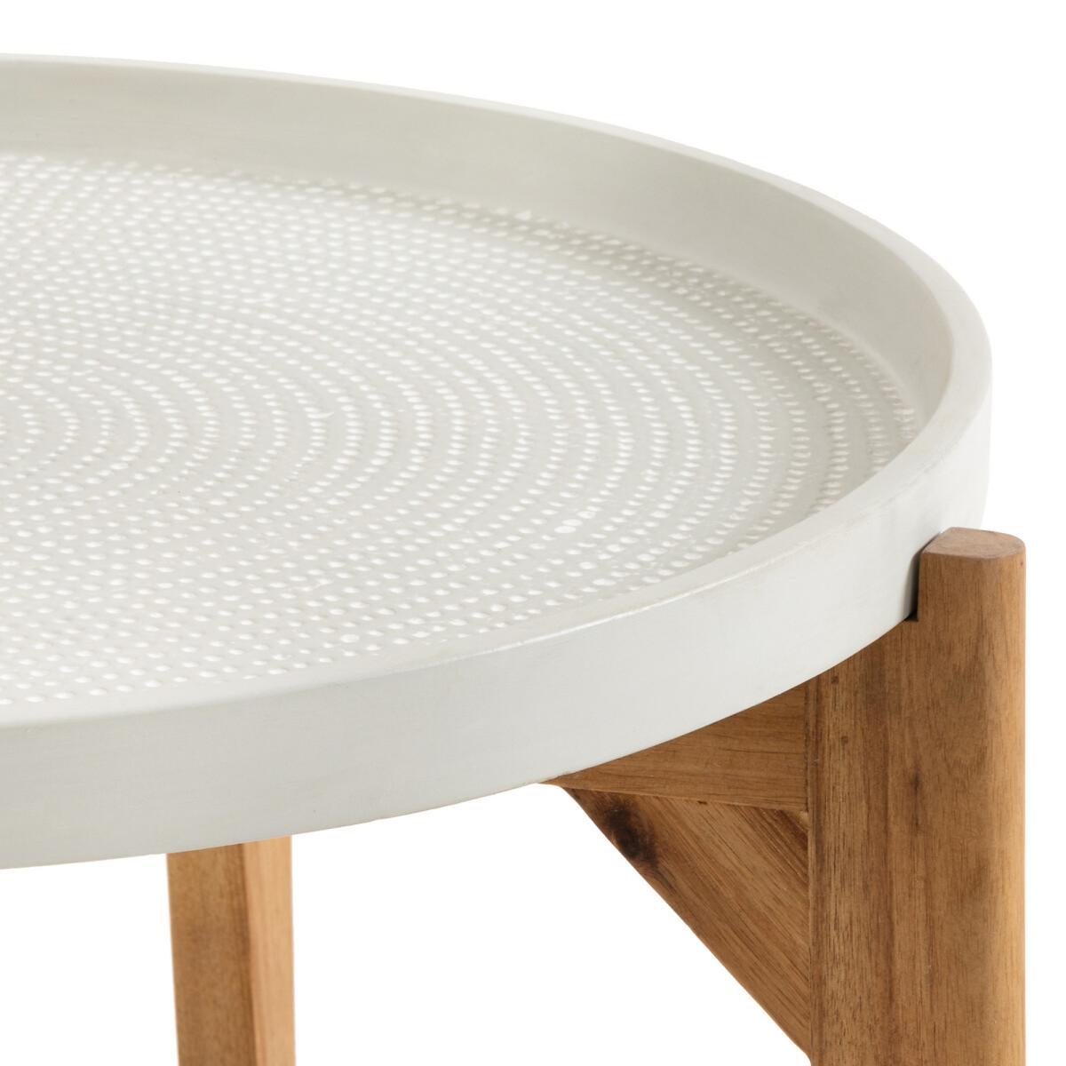 Médan Acacia and Cement Fibre Coffee Table – image 5