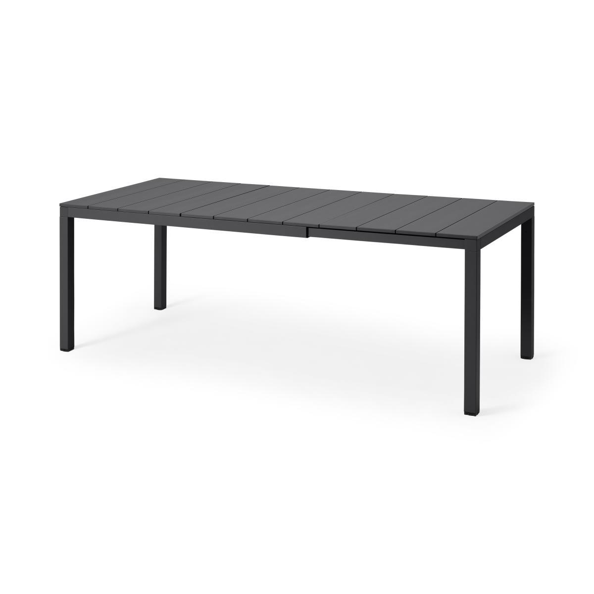 Nardi 6-8 Seat Extending Dining Table, Dark Grey Aluminium – image 2