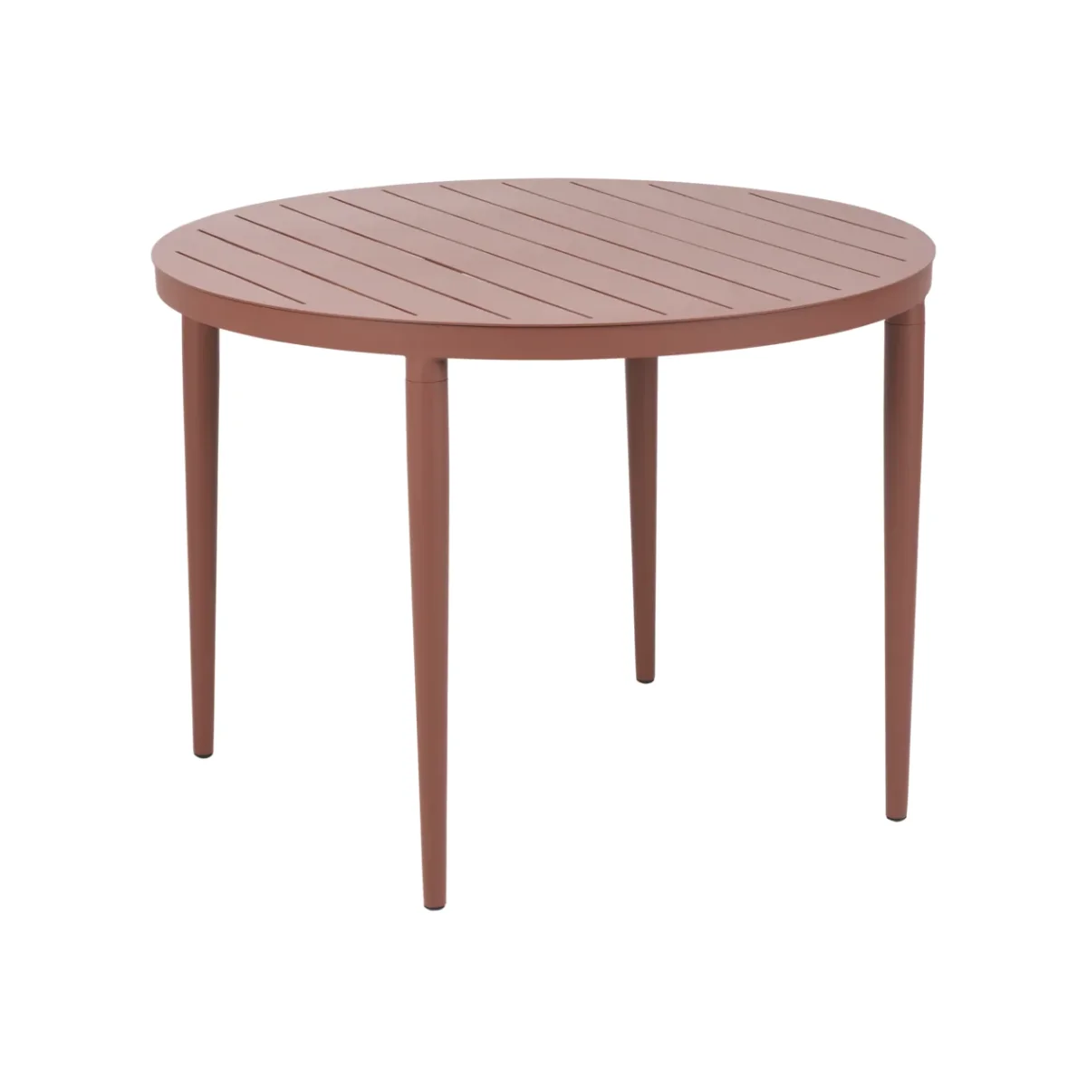 Brafab Bigby dining table Zin Red Ø100 cm