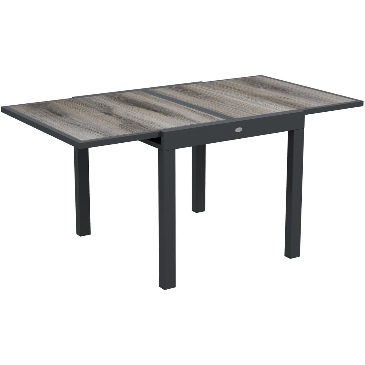 Extendable Garden Table Outdoor Dining Table - Grey – image 8