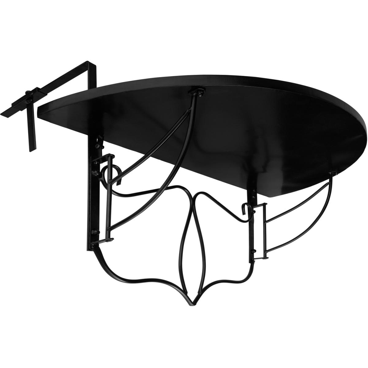 Hanging Table with Mosaic Pattern - Black/White – image 2