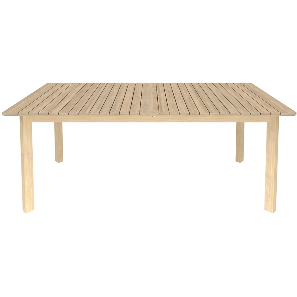 Charles Bentley Extending Dining Table Acacia Wood Garden Patio Furniture - Natural – image 6