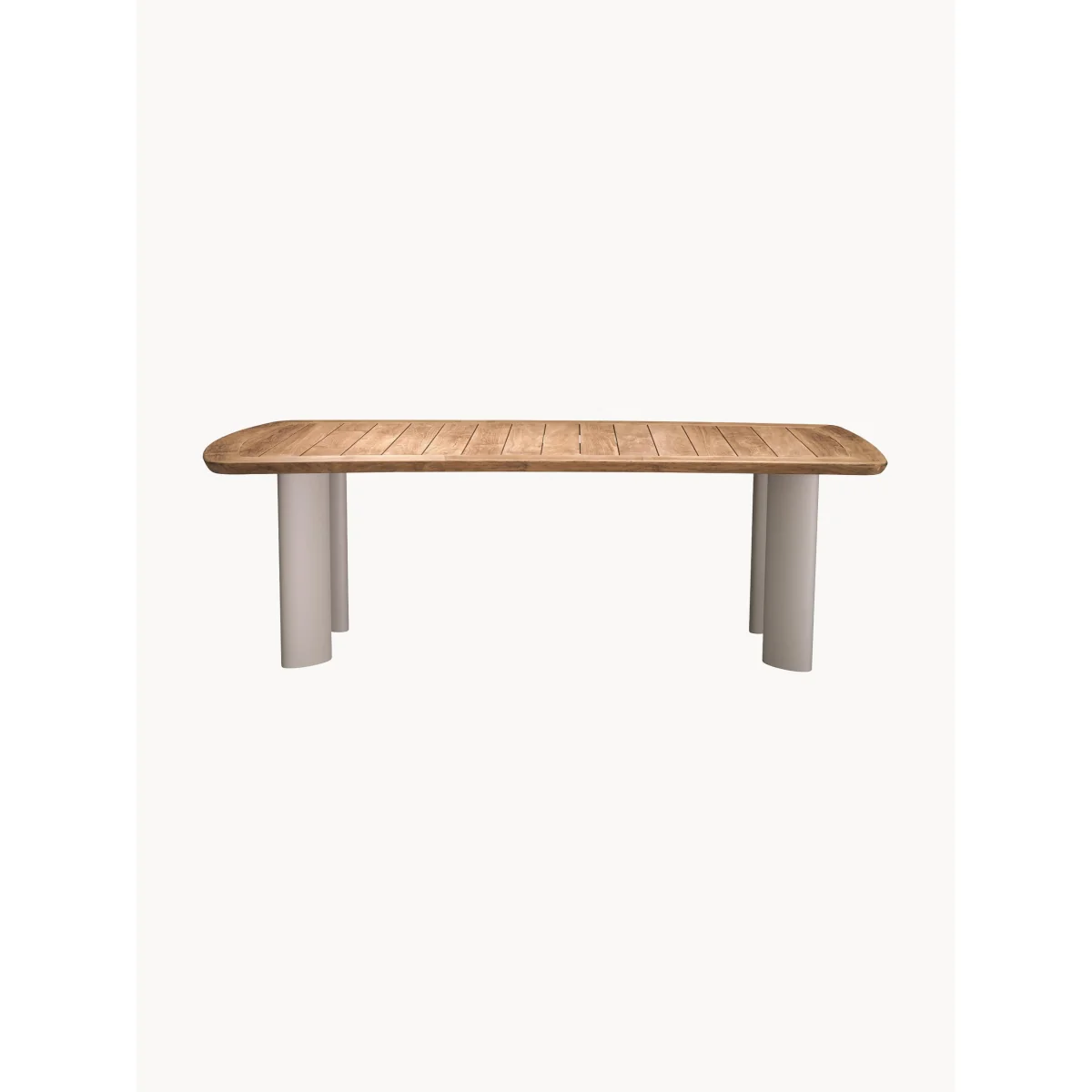 Garden Table Osario with Teak Wood Top, 230 x 116 cm – image 3