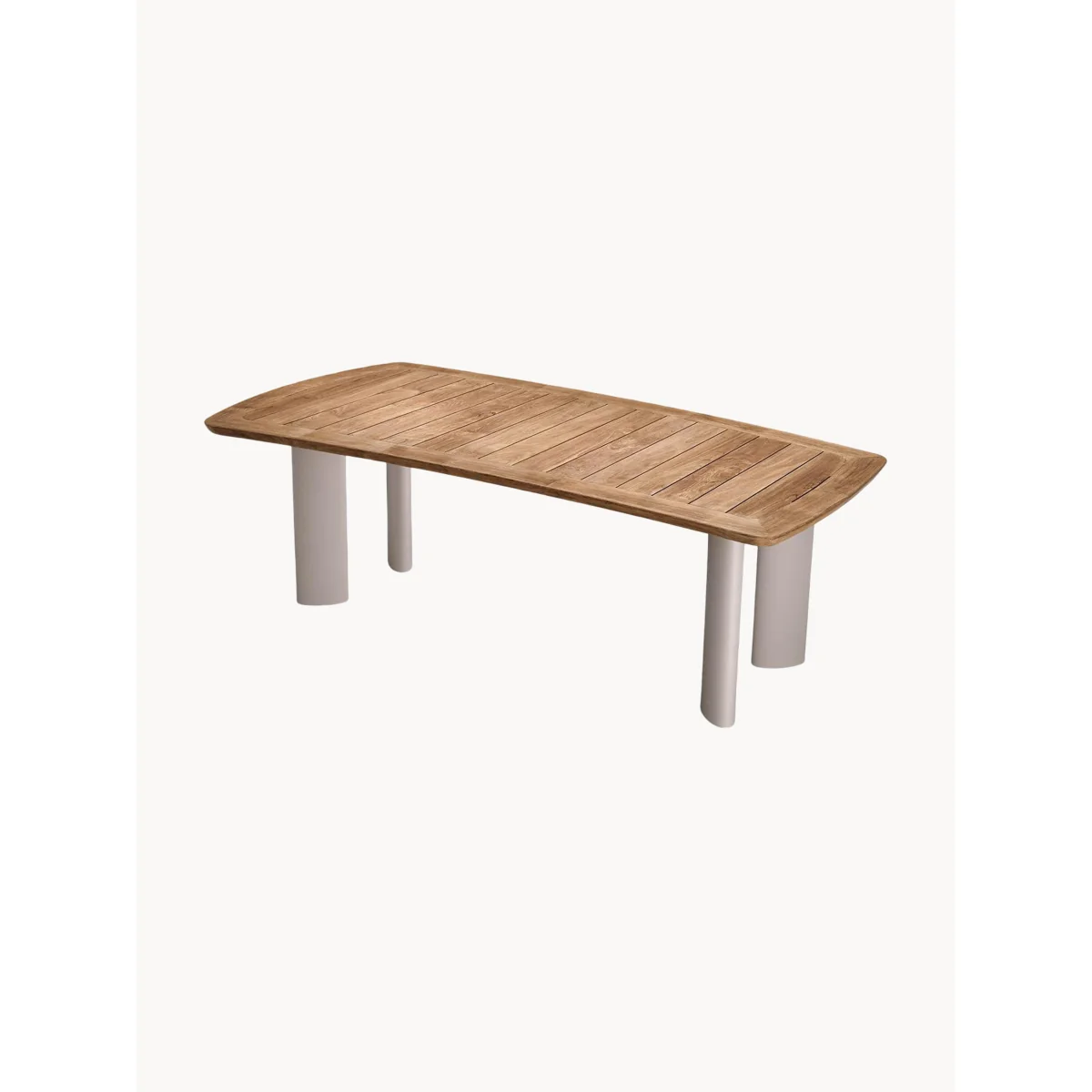 Garden Table Osario with Teak Wood Top, 230 x 116 cm – image 4