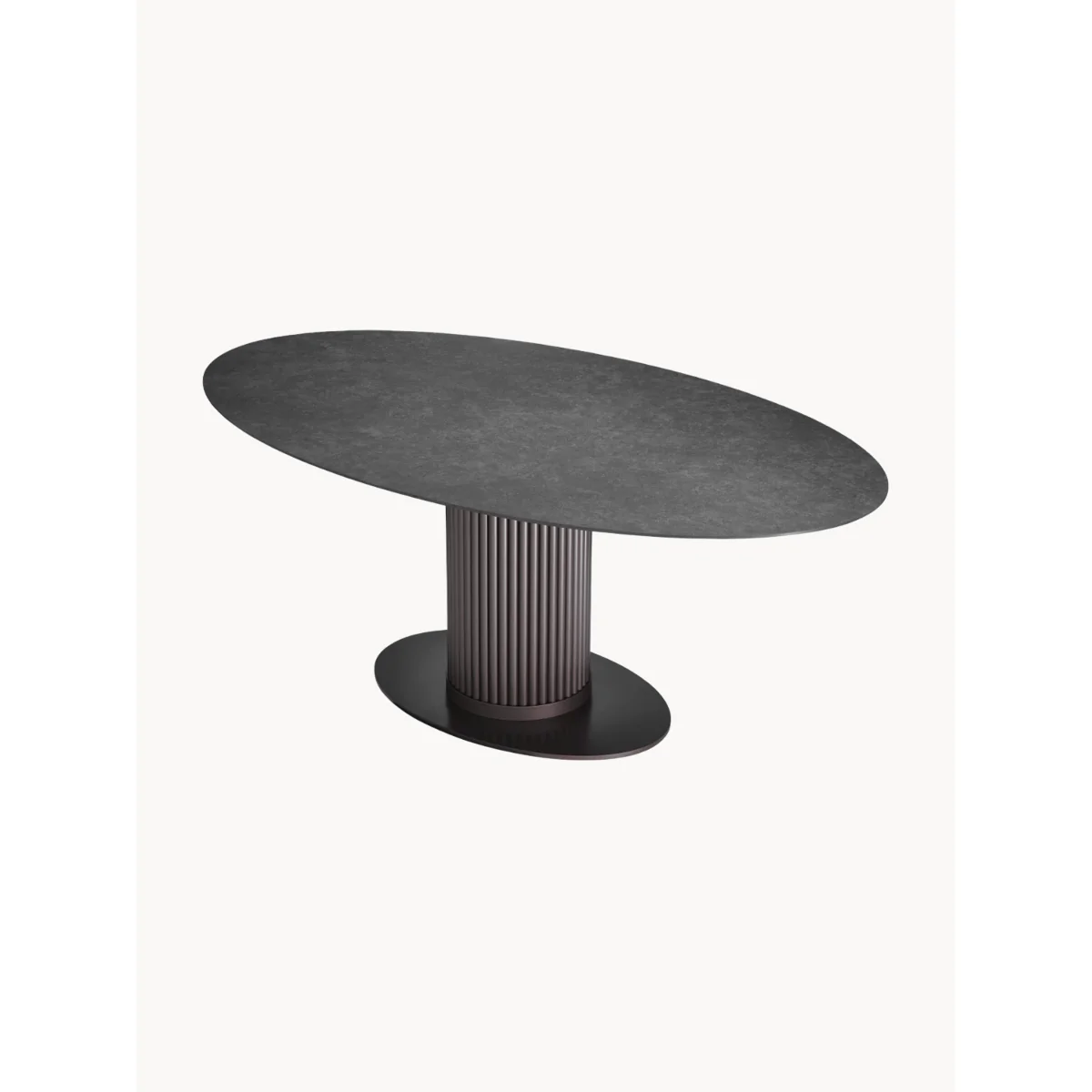 Oval Garden Table Volterra, 200 x 119 cm – image 4