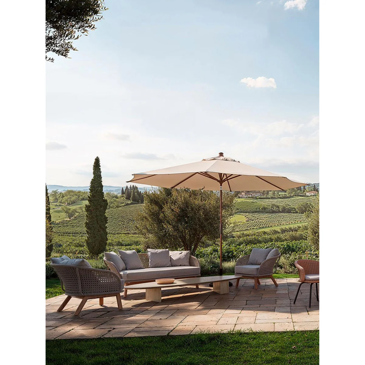 Oval Garden Coffee Table Aurore – image 2