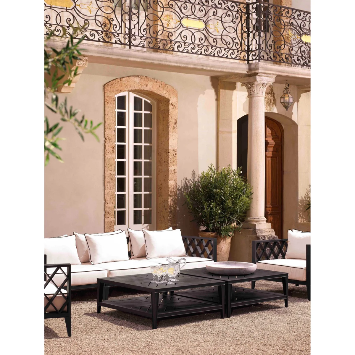 Garden Coffee Table Bell Rive with Shelf – image 4