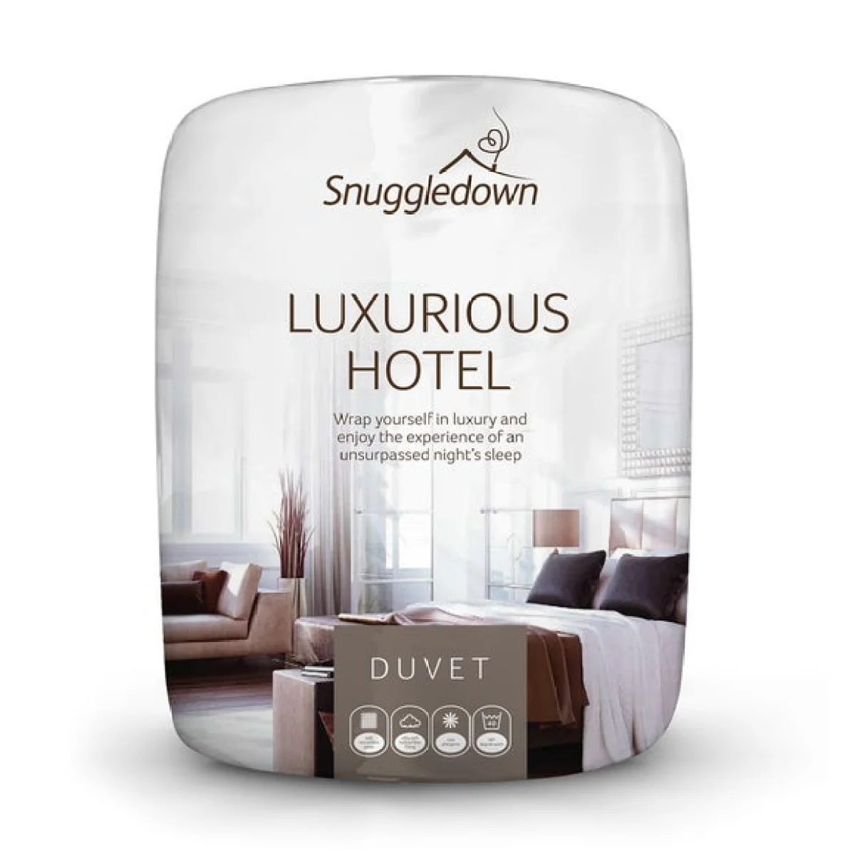 Snuggledown Luxurious Hotel 10.5 Tog Duvet White – image 6