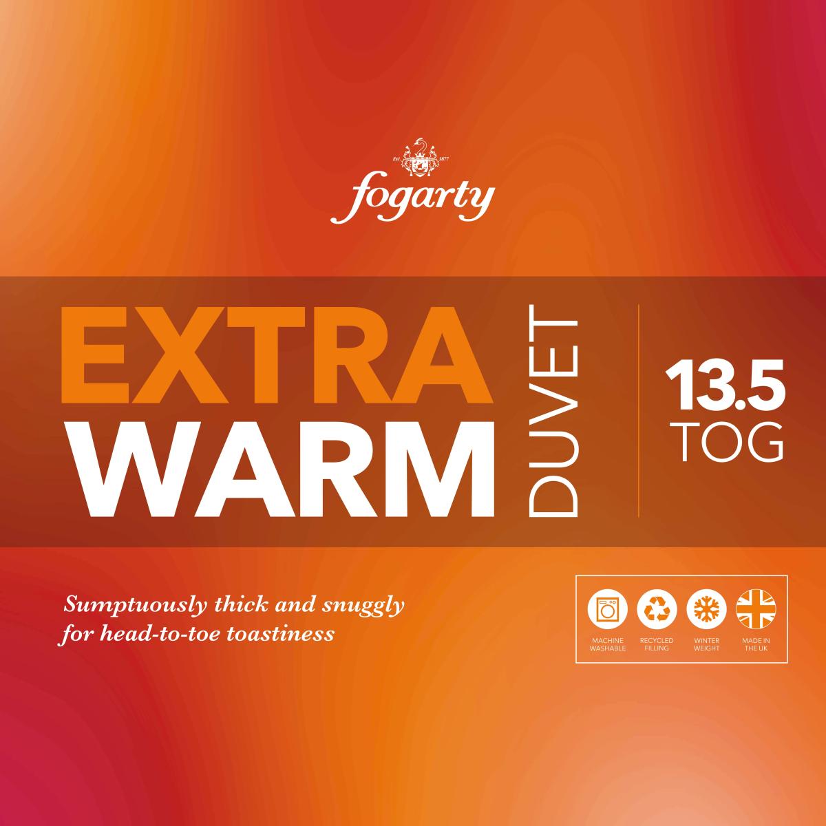 Fogarty Extra Warm 13.5 Tog Winter Duvet – image 5