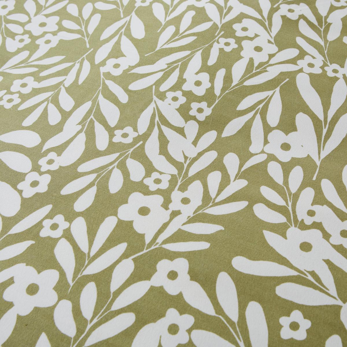 Hallie Floral Green Reversible Duvet & Pillowcase Set Green – image 9