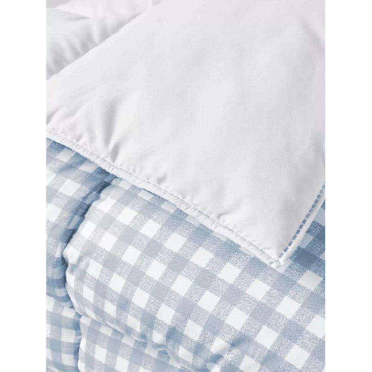 Night Lark Gingham Pattern Coverless Duvet, 4.5 Tog – image 3