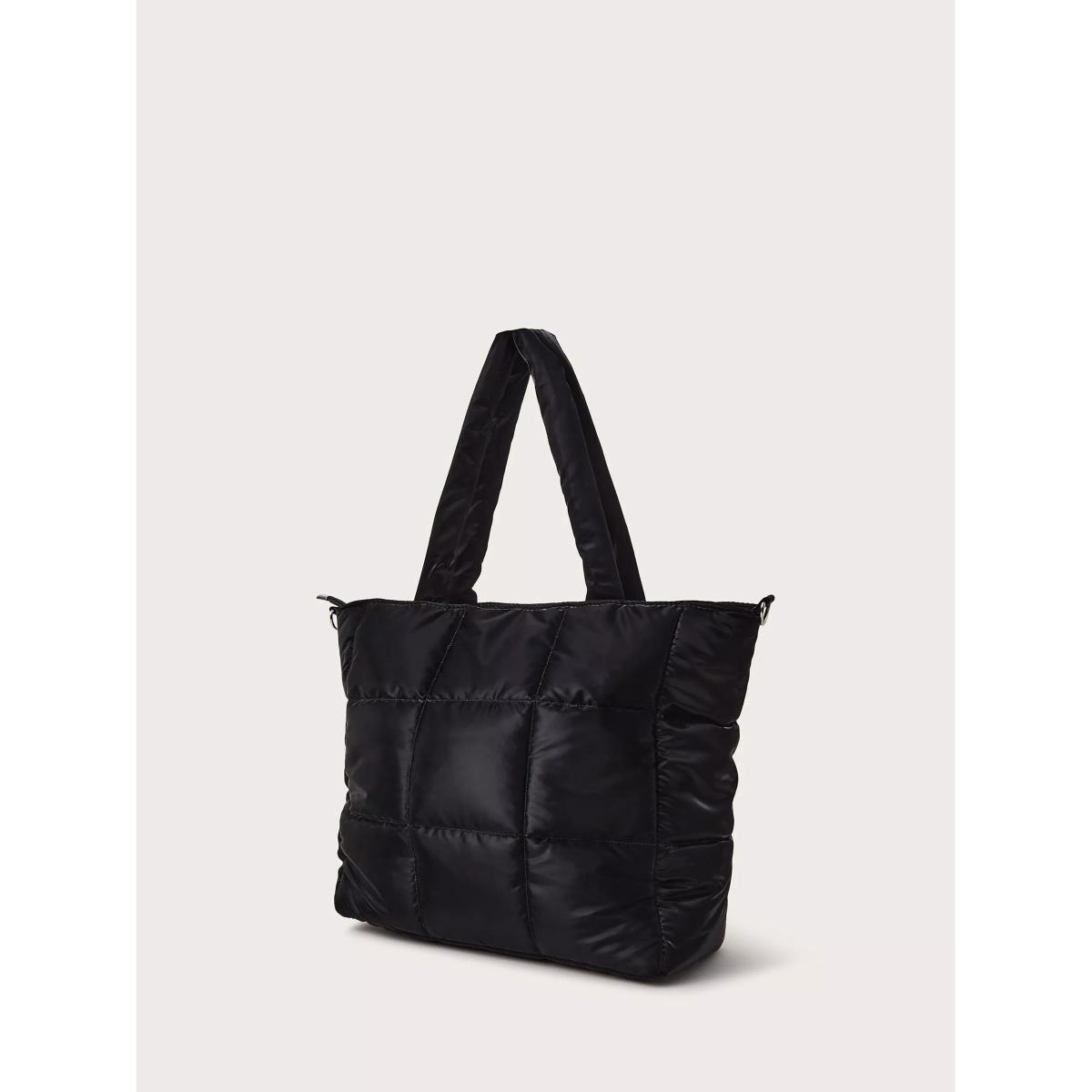 Monsoon Duvet Tote Bag, Black – image 2