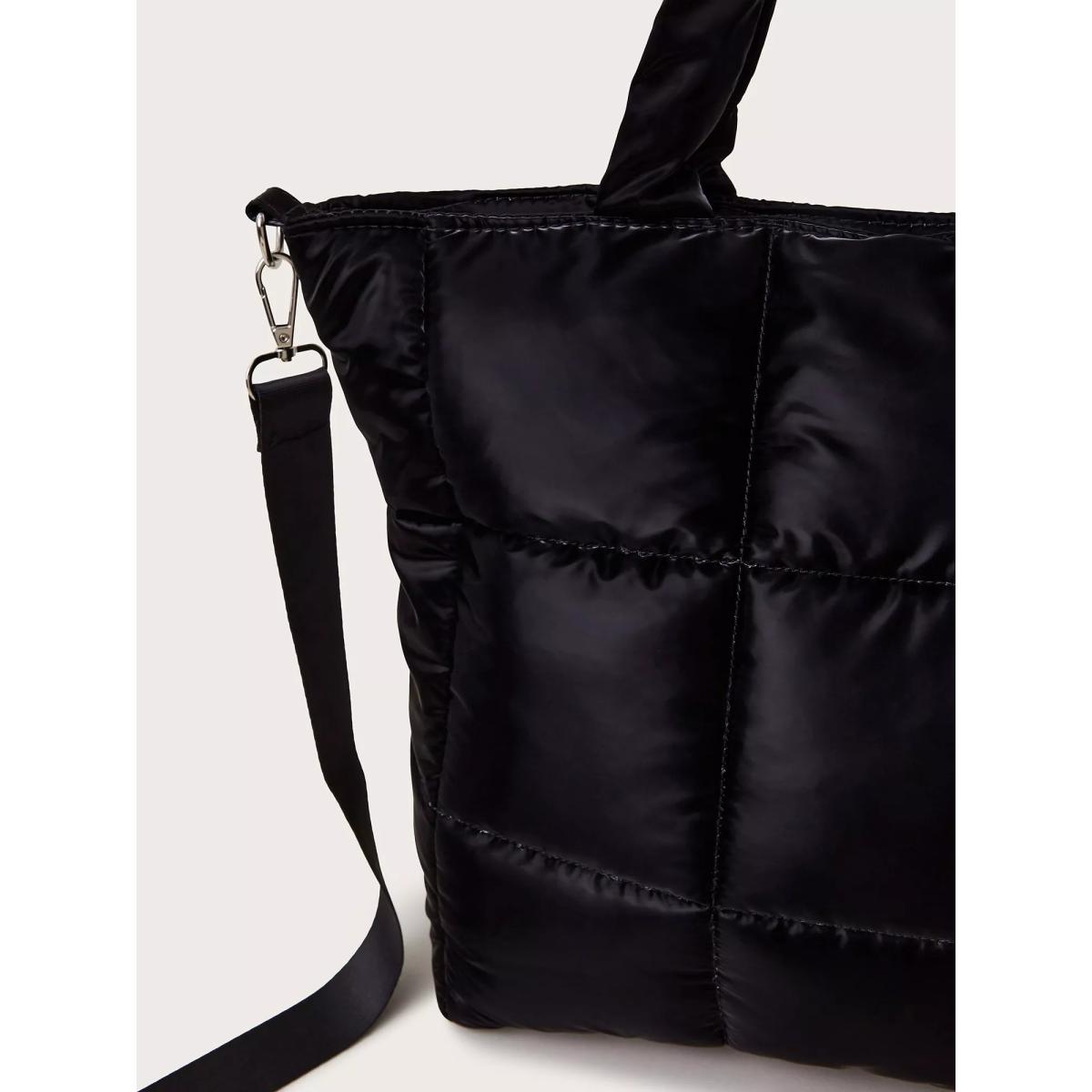 Monsoon Duvet Tote Bag, Black – image 3