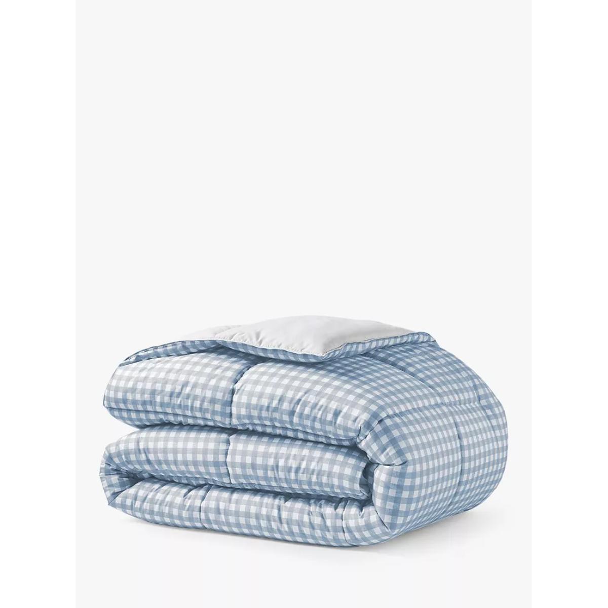 Night Lark Gingham Pattern Coverless Duvet, 10.5 Tog – image 2