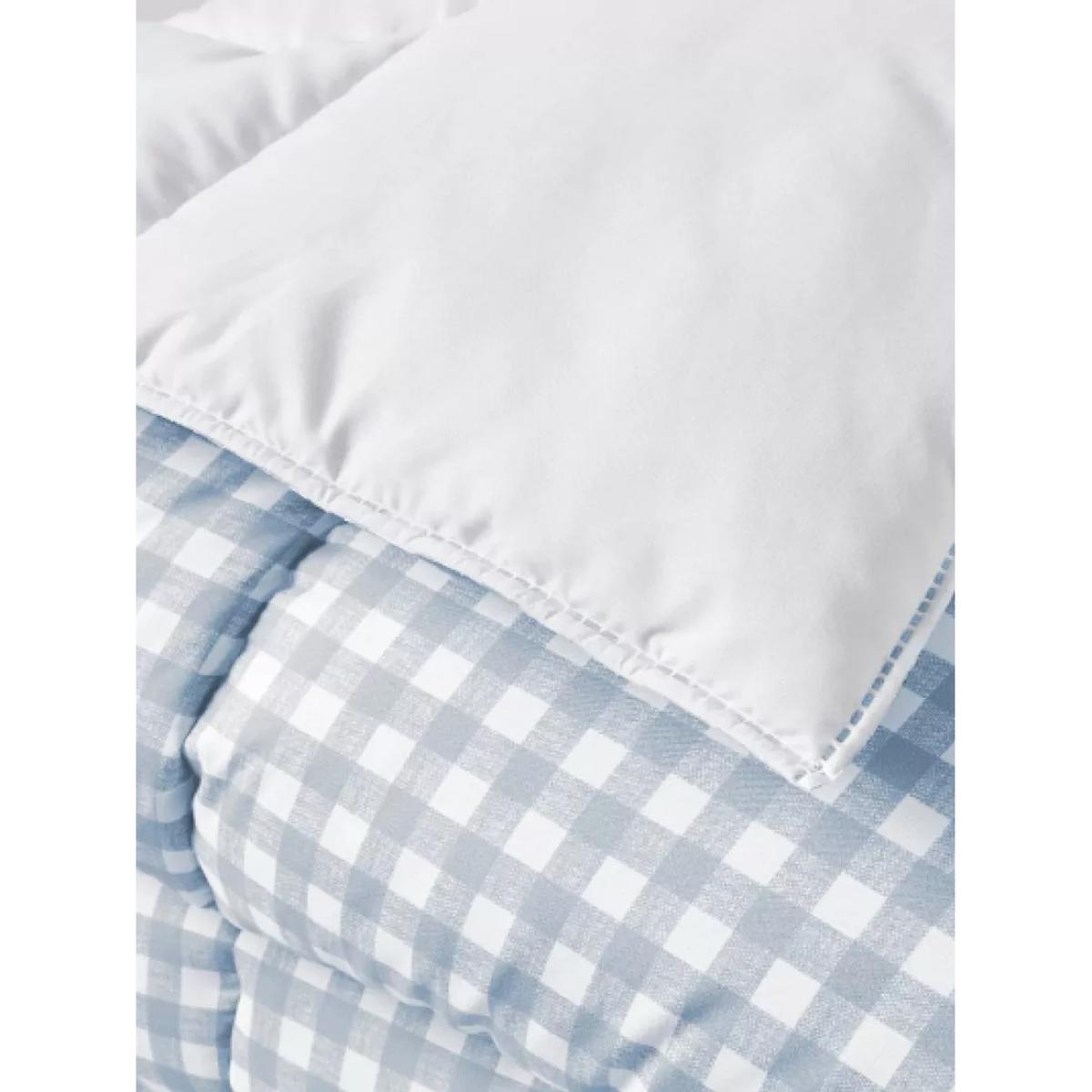 Night Lark Gingham Pattern Coverless Duvet, 10.5 Tog – image 3