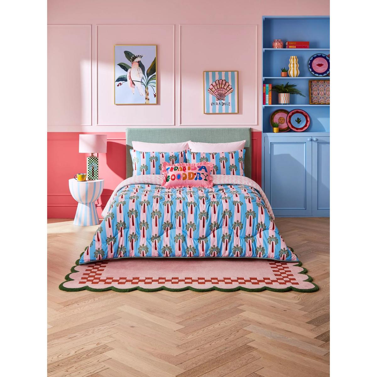 Eleanor Bowmer x Night Lark® Coast Coverless Duvet & Pillowcase Set, 10.5 Tog, Multicolour – image 2