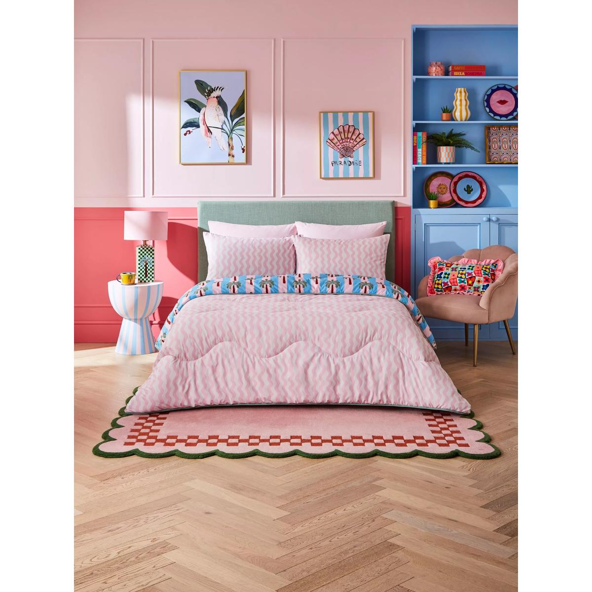 Eleanor Bowmer x Night Lark® Coast Coverless Duvet & Pillowcase Set, 10.5 Tog, Multicolour – image 3