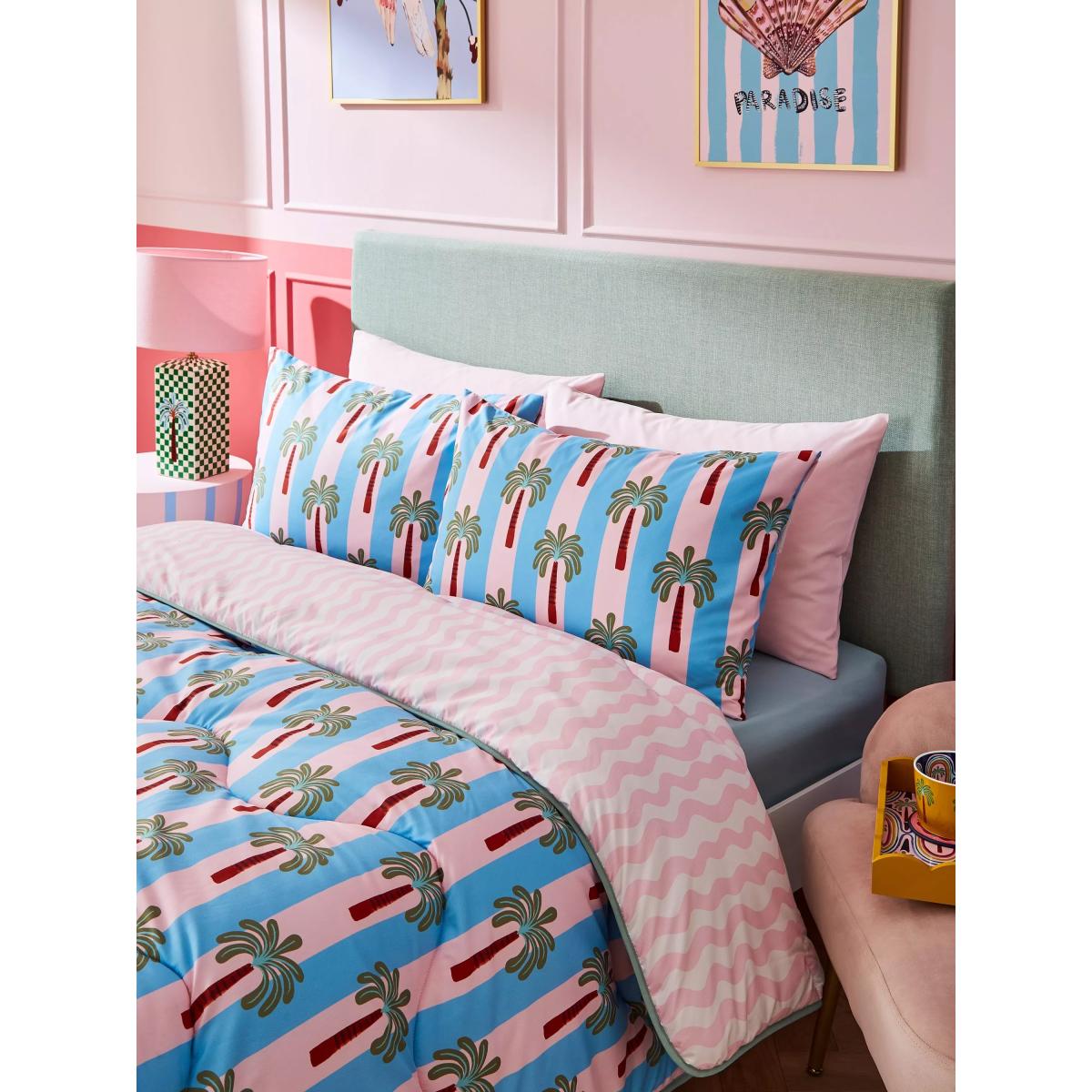 Eleanor Bowmer x Night Lark® Coast Coverless Duvet & Pillowcase Set, 10.5 Tog, Multicolour – image 4