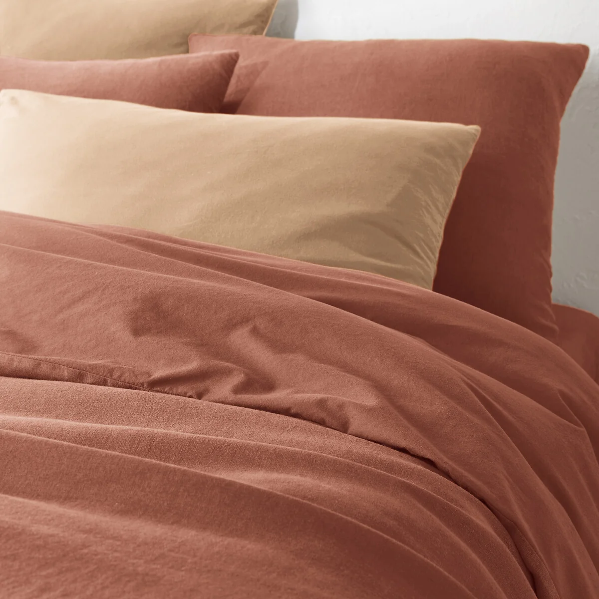 Annaba Two-Sided Washed Linen and Cotton Duvet Dover – image 3