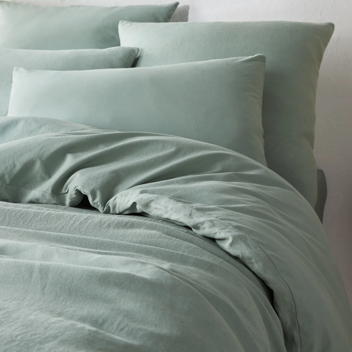 Annaba Two-Sided Washed Linen and Cotton Duvet Dover – image 3