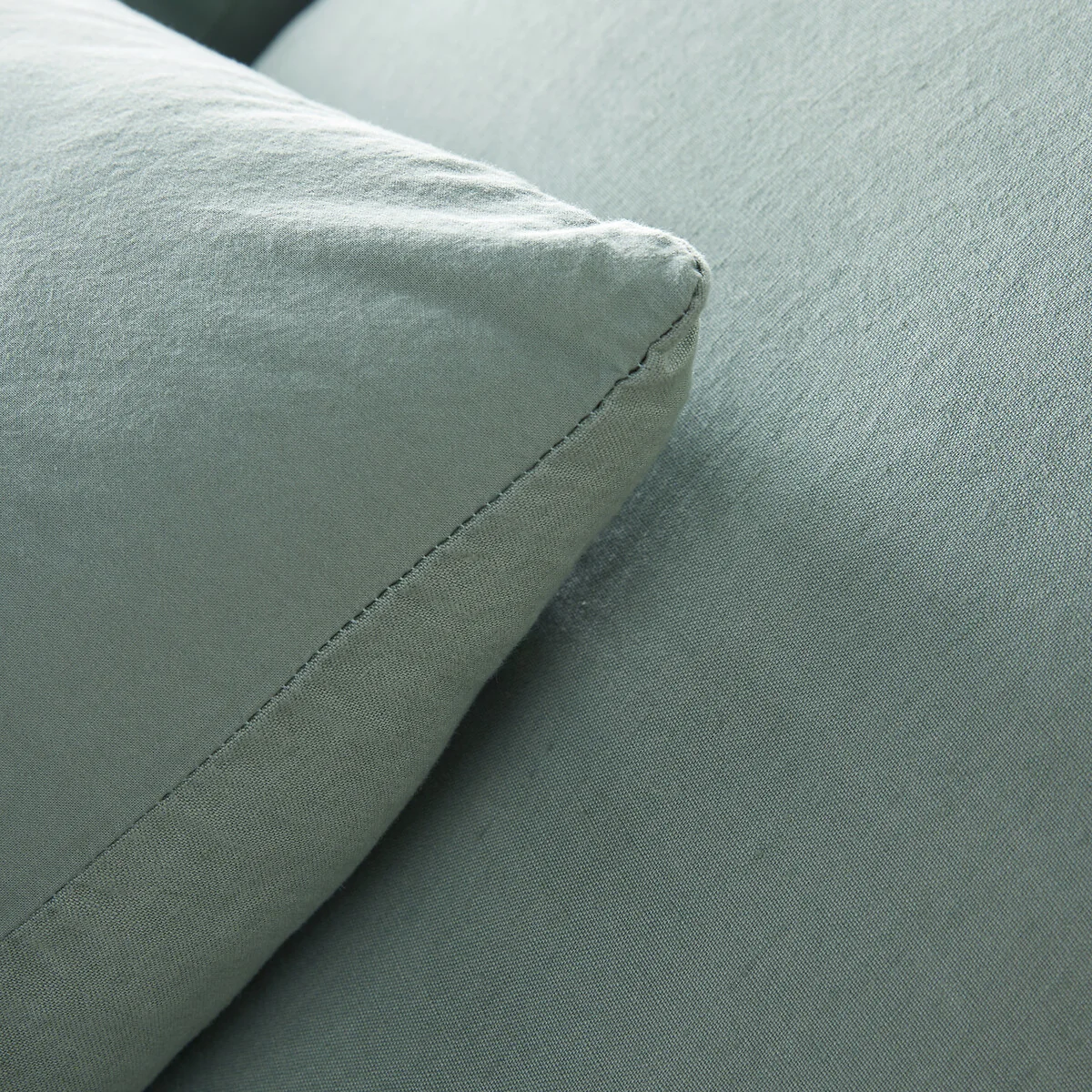 Annaba Two-Sided Washed Linen and Cotton Duvet Dover – image 4