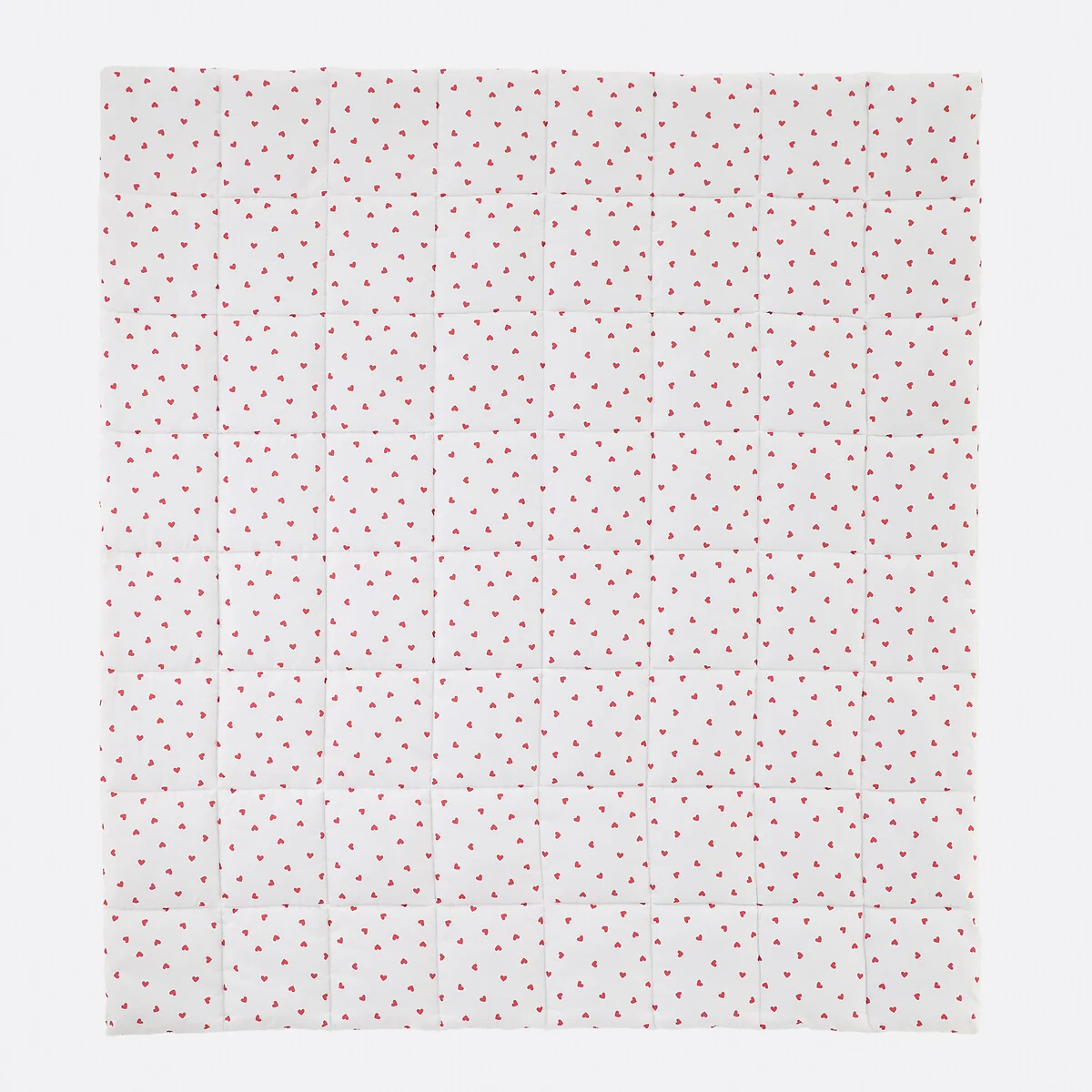 Scacco Heart Print Recycled Microfibre Synthetic Duvet – image 4