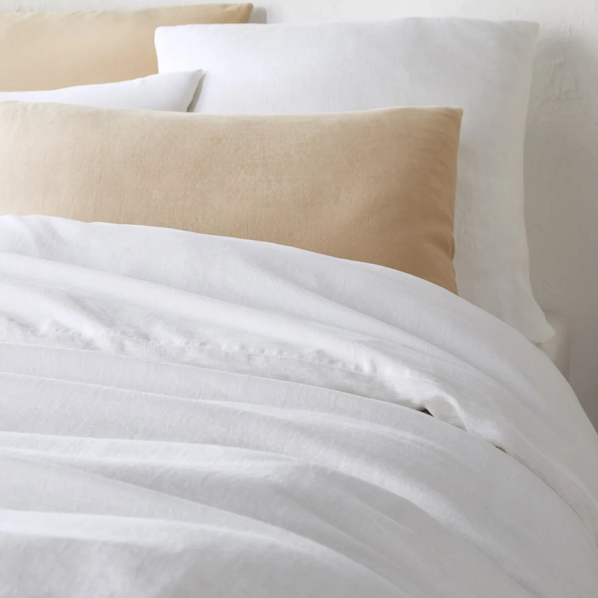 Annaba Two-Sided Washed Linen and Cotton Duvet Dover – image 4
