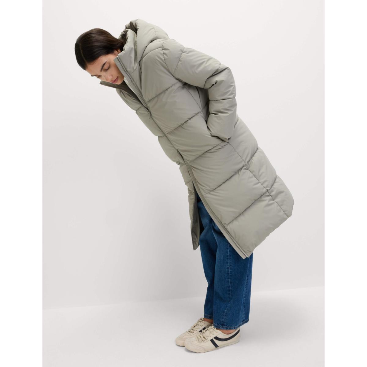M&S Rubber Thermowarmth™ Padded Duvet Coat Putty – image 2