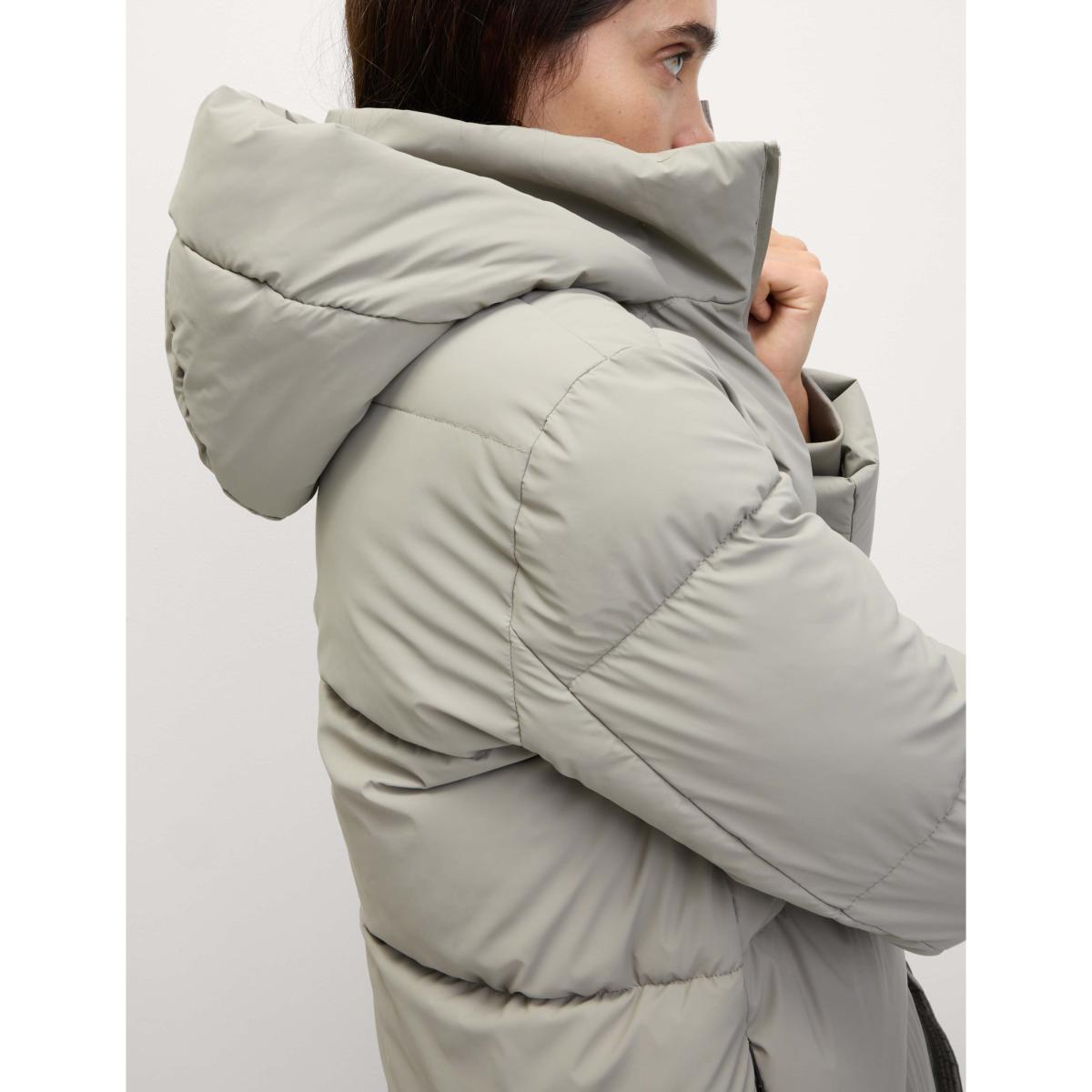 M&S Rubber Thermowarmth™ Padded Duvet Coat Putty – image 4
