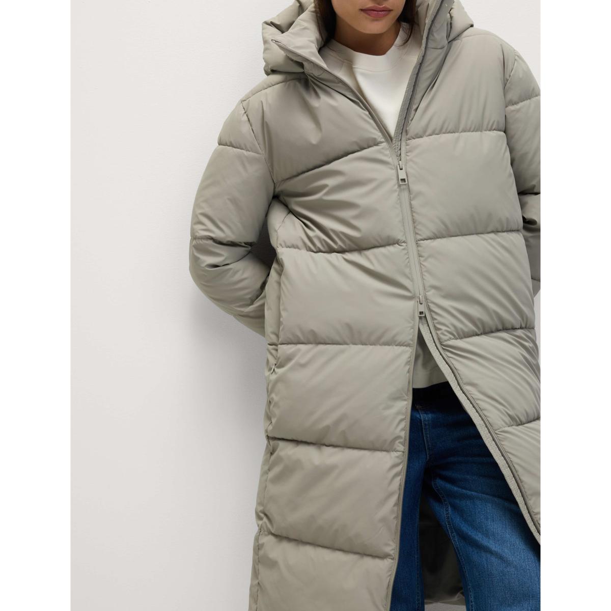 M&S Rubber Thermowarmth™ Padded Duvet Coat Putty – image 5